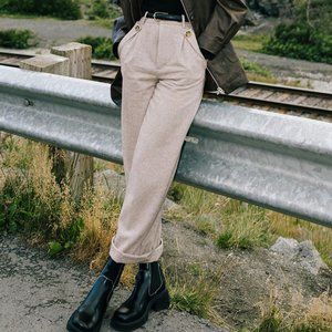 Petite Studio Reign Wool Pants